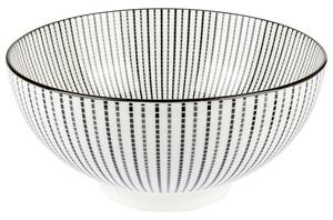 Tognana Poke bowl, Ø 20 cm (pruhy/černá) (100351960004)