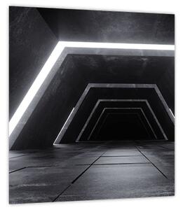 Obraz - Futuristický tunel (30x30 cm)