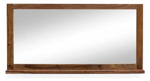 Zrcadlo Amba 60x130 z indického masivu palisandr
