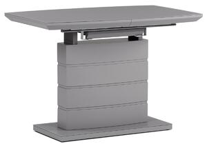 Jídelní stůl 110+40x70 cm, šedý HT-420 GREY