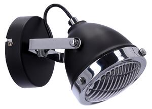Nástěnné bodové svítidlo CRAZY - 1xGU10, 15W, černé