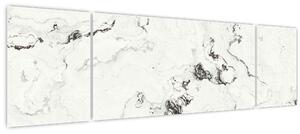 Obraz - Bílý mramor (170x50 cm)