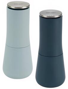 Joseph Joseph Set dvou modrých plastových mlýnků na sůl a pepř Milltop 16,9 cm