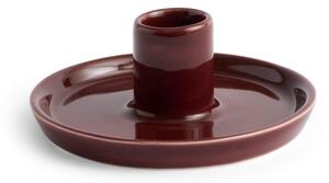 HAY Svícen Disc Small, chestnut brown