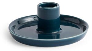 HAY Svícen Disc Small, dark teal