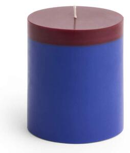 HAY Svíčka Silo Medium, royal blue and bordeaux