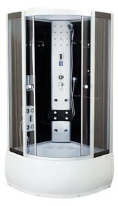 BPS-koupelny Hydromasážní box WSH7080 S, 80x80 se saunou
