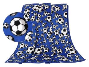 Bellatex Dětská deka ELLA 100x150 cm míč modrý