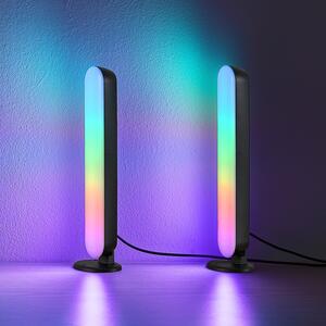 Set 2ks LED RGB lamp GAME černá