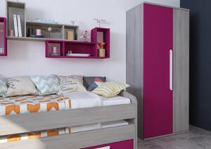 Aldo Patrová postel pro holky B s růžovými prvky