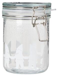 Skleněná dóza s patentem Santa's Helpers 700 ml
