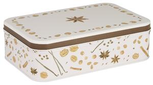 Plechová dóza Christmas Spices Flat Square