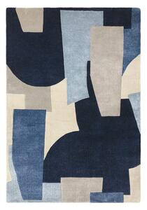 Modrý ručně tkaný koberec z recyklovaných vláken 120x170 cm Romy – Asiatic Carpets