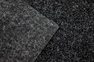 Vebe AKCE: 100x460 cm Metrážový koberec Santana 50 černá s podkladem resine, zátěžový - Bez obšití cm