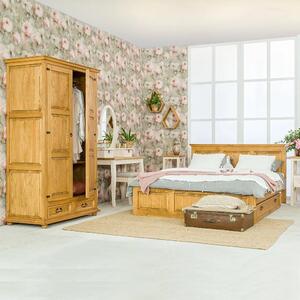 Massive home | Šatní skříň Corona I - výběr moření MNSZY010 A – šatní tyč a 1 police