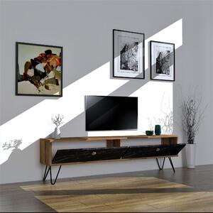 ASIR Televizní stolek SIDE černá