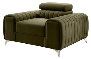 Křeslo do obývacího pokoje MELISENDE - khaki