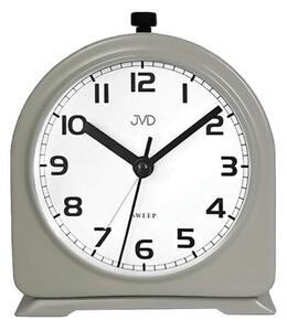 JVD Ručkový analogový netikající kovový budík JVD SRP2221.3
