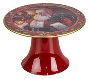 Vánoční stojan na dort s motivem Santa Clause S – 16x10 cm