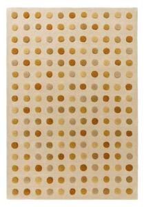 Žlutý ručně tkaný vlněný koberec 160x230 cm Dotty – Asiatic Carpets