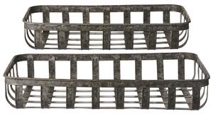 Úložný kovový koš Metal Menší