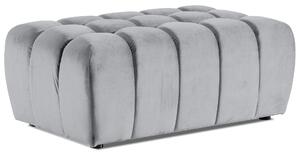 Designový taburet ILANIS - světle šedý