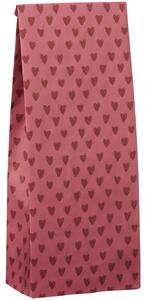 Ib Laursen Papírový sáček Desert Rose with Red Hearts - S IBL401