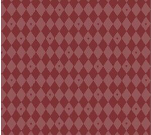Ib Laursen Balicí papír Harlequin Red Hearts - 5 m IBL402