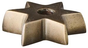 Svícen na úzkou svíčku Star-shaped