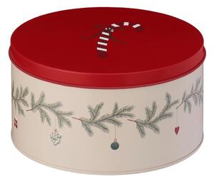 Ib Laursen Plechová dóza Christmas Garland - Round IBL409