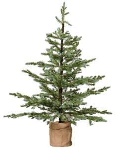 Umělá jedle v jutovém obalu 125 cm