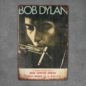 Kovová cedule Bob Dylan