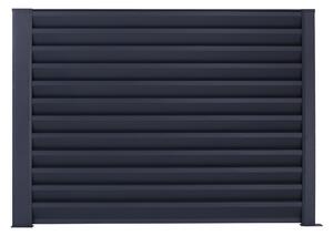 Plotový panel do zděného plotu s lamelami Z, 893x2000 mm