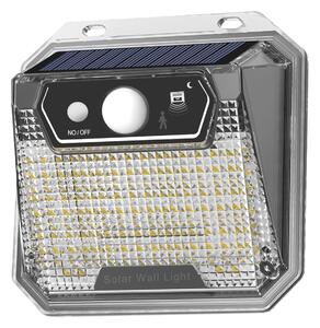 Venkovní solární nástěnné LED osvětlení IMMAX PETTY s PIR čidlem, 3W