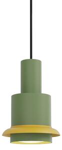 DCW éditions Chaumont L E27 závěsné svítidlo ON/OFFZelenáŽlutá