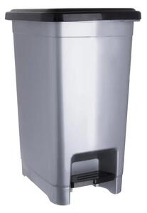 Pedálový plastový odpadkový koš 15 l Slim – Orion