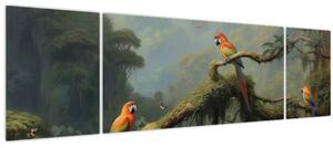 Obraz - Tropický les (170x50 cm)