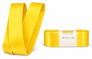 Stuha taftová Sunny Yellow žlutá 40mmx3m (8,-Kč/m)