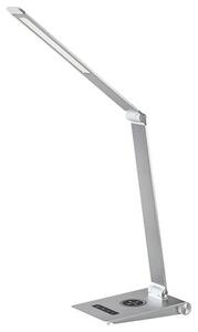 Rabalux 2029 Nilfgard LED Moderní stolní lampička | Variabilní | Stmívatelné | 13W | Bílá | Kov | Stříbrná - r-2029