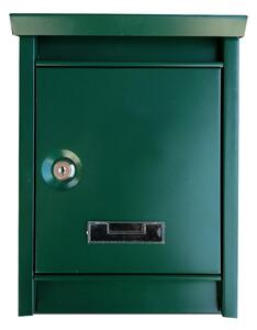 Kovová poštovní schránka ve více barvách - zelená