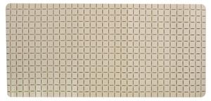 MSV protiskluzová podložka do vany QUADRO Premium, béžová, SBS kaučuk, 36 x 76 cm