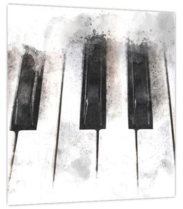 Obraz - Piano, aquarel (30x30 cm)