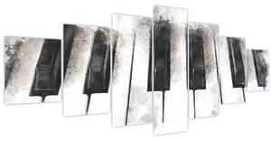 Obraz - Piano, aquarel (210x100 cm)