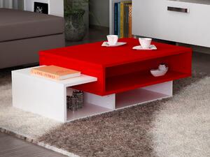 Konferenční stolek Toby (Bílá + Červená). 1071677