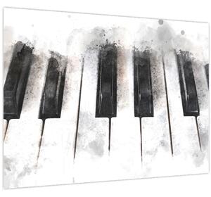 Obraz - Piano, aquarel (70x50 cm)