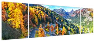 Obraz - Malojský průsmyk (170x50 cm)