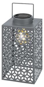 Livarno® Solární LED svítidlo, 24,5 cm (šedá) (100401384001)