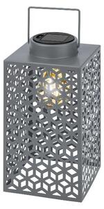Livarno® Solární LED svítidlo, 24,5 cm (šedá) (100401384001)