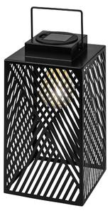 Livarno® Solární LED svítidlo, 24,5 cm (černá) (100401384002)