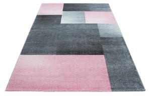 TKANÝ KOBEREC, 120/170 cm pink Novel - Online Only koberce & rohožky, Online Only